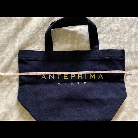 Anteprima small fabrics tote with golden sequins elasticized band - Picture 11 of 14